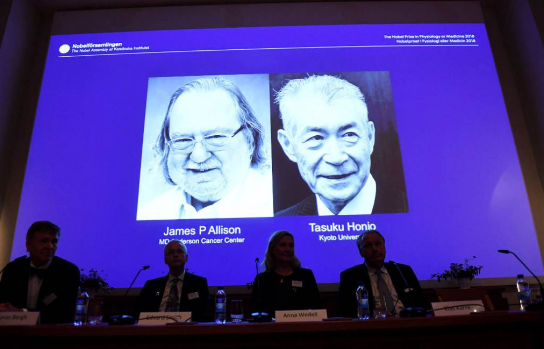 El Nobel de Medicina fue para "los padres de la inmunoterapia"