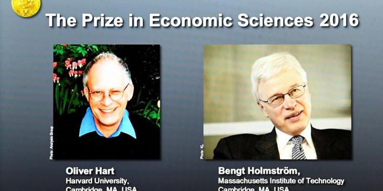 El Nobel de Economía fue adjudicado a Holmström y a Hart