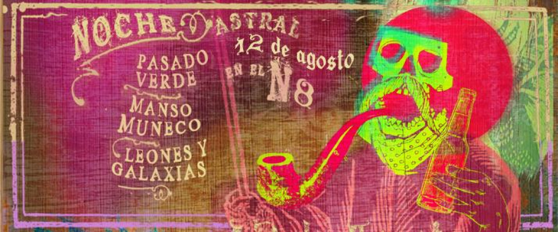 "Mansa" noche astral en N8 Estudio