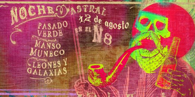 "Mansa" noche astral en N8 Estudio