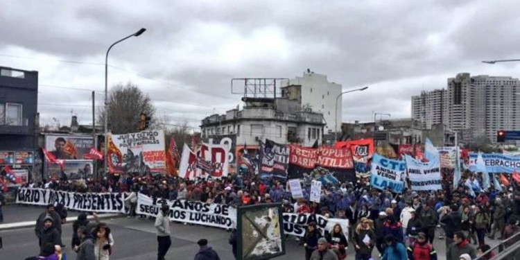 A 14 años de la masacre de Avellaneda, recordaron a Kosteki y Santillán