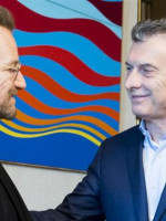 Bono le preguntó a Macri por Santiago Maldonado