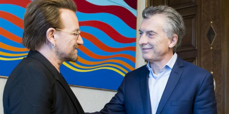 Bono le preguntó a Macri por Santiago Maldonado