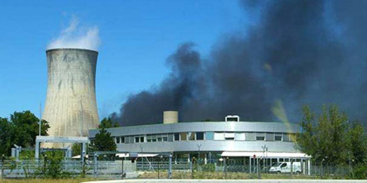 Explotó una central nuclear en Francia