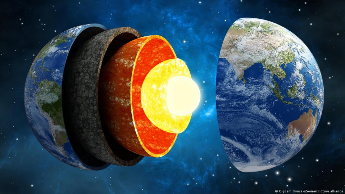 Un estudio científico afirma que el núcleo de la Tierra se frenó: qué implica este fenómeno