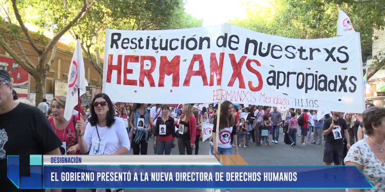 El gobierno presentó a la nueva directora de Derechos Humanos