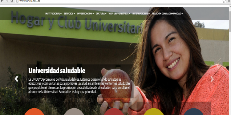 La UNCUYO renovó su web