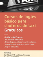 Choferes de taxis aprenderán Inglés para la cumbre del BID