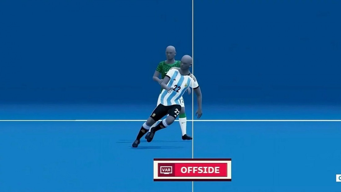 Cómo funciona el "offside" semiautomático del VAR que la FIFA considera "fiable y preciso"