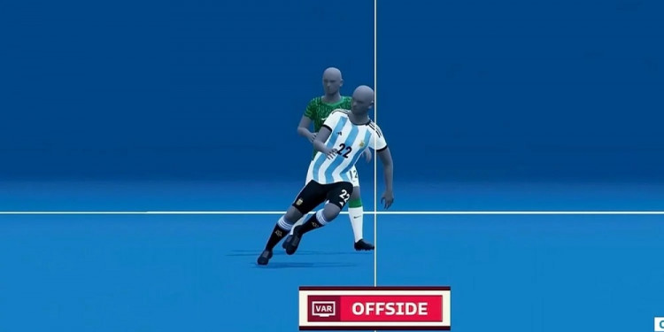 Cómo funciona el "offside" semiautomático del VAR que la FIFA considera "fiable y preciso"