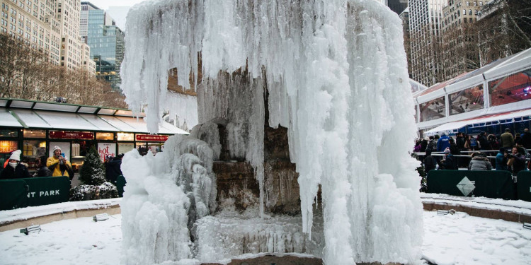 Hay once muertos por la ola de frío polar en Estados Unidos