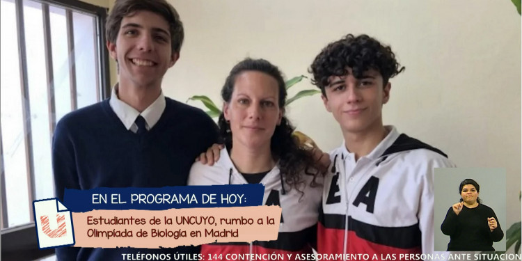 Estudiantes de la UNCUYO, rumbo a la Olimpíada de Biología en Madrid
