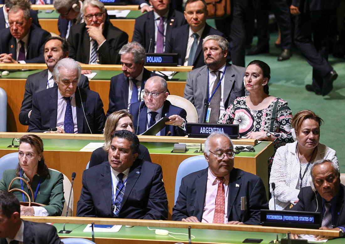 En vivo: Michetti habla ante la Asamblea General de la ONU