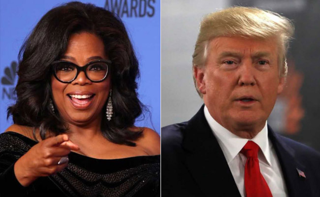 Trump desafía a Oprah