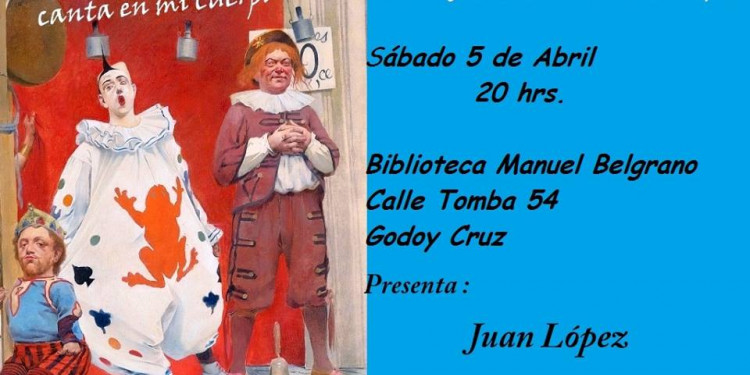 Oscar Miremont presenta "Un pájaro canta en mi cuerpo"