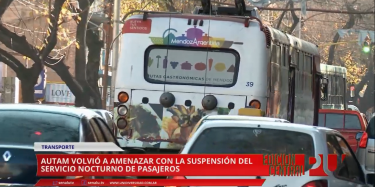 ¿Habrá transporte público mañana a la noche?