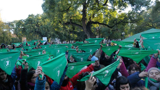 imagen En Mendoza también se criticó a Michetti durante el pañuelazo federal