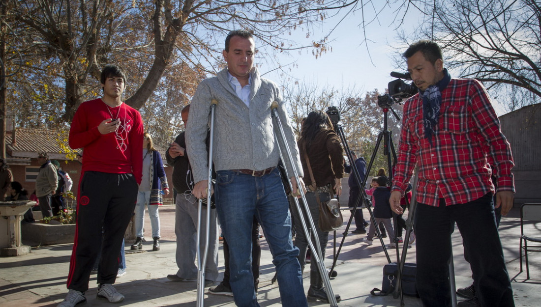 Mendoza en muletas