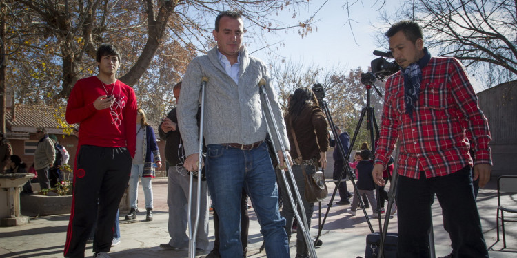 Mendoza en muletas