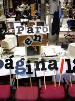 Paro en Página 12: no salió el diario de papel