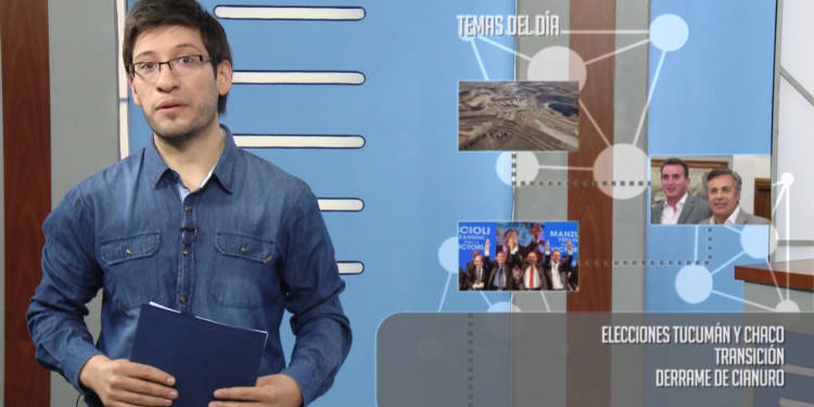 PanoramaU - 21 de setiembre - Elecciones Tucumán y Chaco - Transición - Derrame de cianuro