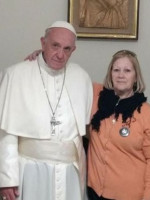 El Papa recibió en el Vaticano a la familia de Maldonado 