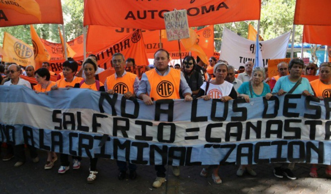 Así transcurre la jornada de protesta en Mendoza