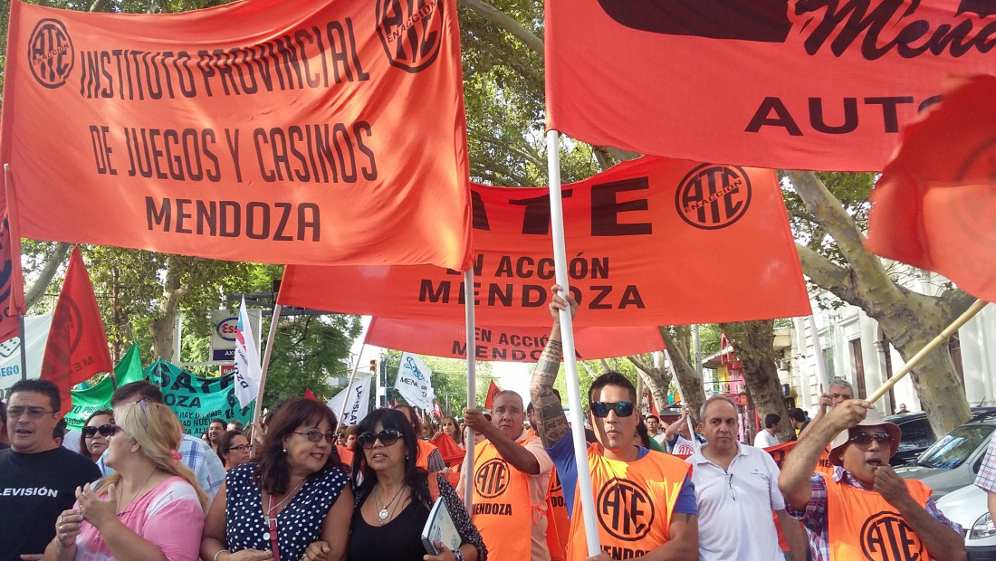 Paro nacional del 24: en Mendoza habrá dos marchas