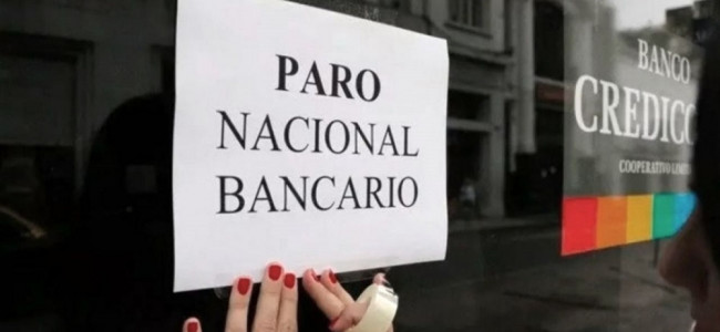 Paro del sector bancario por 24 horas: cómo funcionará el pago de jubilaciones y la atención "online"