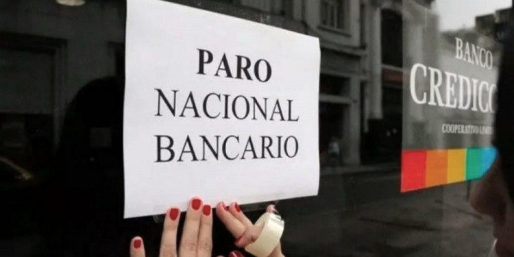 Paro del sector bancario por 24 horas: cómo funcionará el pago de jubilaciones y la atención "online"