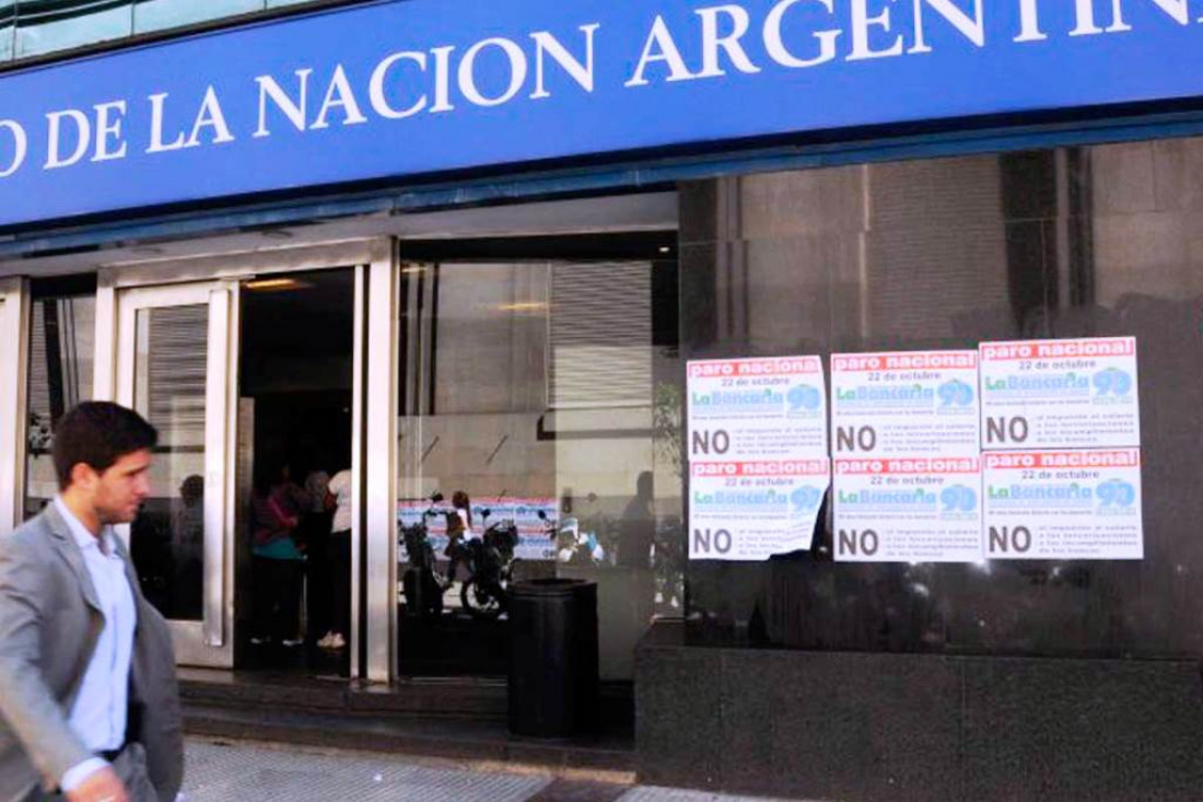 Este viernes habrá atención restringida en el Banco Nación 