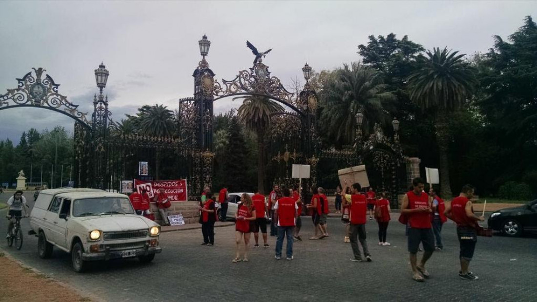 Periodistas de Diario Uno realizaron medidas ante el despido de trabajadores