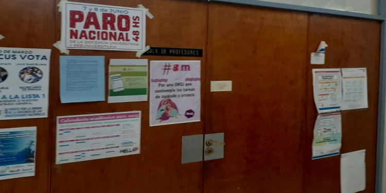 Segunda jornada de paro de la Conadu Histórica en reclamo de aumento salarial