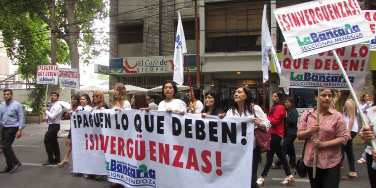 Los bancarios van al paro nacional este viernes