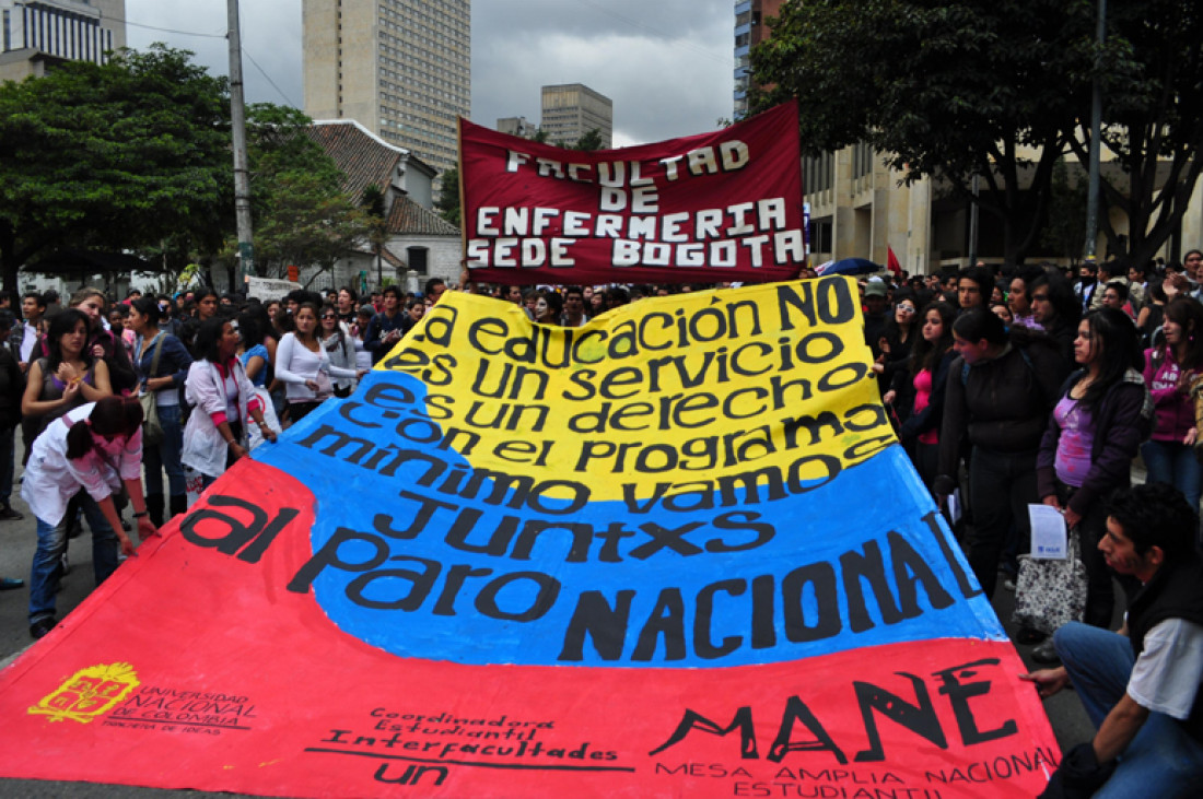 Estudiantes colombianos repudiarán reforma a la Ley de Educación Superior