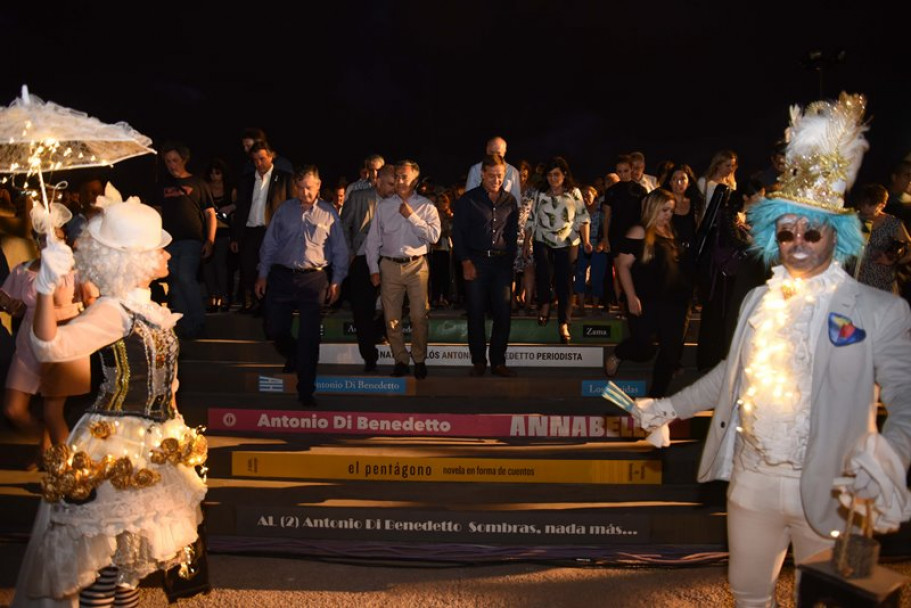 imagen En fotos: Antonio Di Benedetto ya tiene su paseo en la ciudad