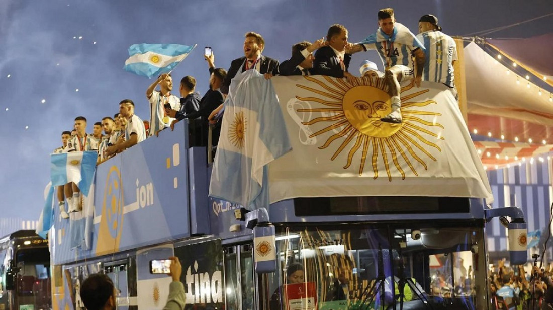 La Selección campeona del mundo llegará a la Argentina el martes a la madrugada