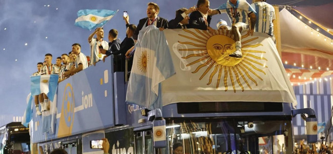 La Selección campeona del mundo llegará a la Argentina el martes a la madrugada