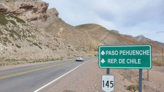 imagen Inauguran oficialmente el tránsito de carga pesada por el Paso Pehuenche