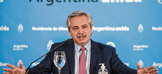 Alberto Fernández: "Lo de las PASO es un debate abierto"