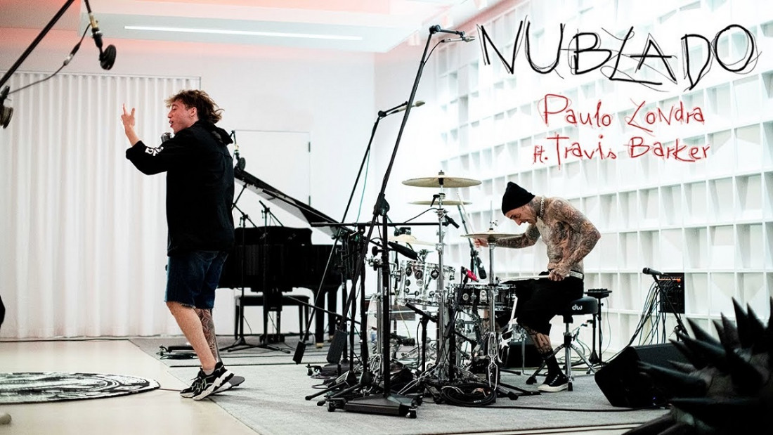 Paulo Londra sorprende con una nueva versión de "Nublado" junto al baterista de Blink 182