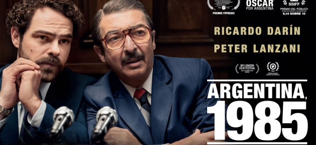 "Argentina, 1985" fue nominada al Oscar como mejor película extranjera