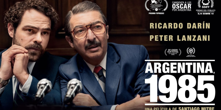 "Argentina, 1985" fue nominada al Oscar como mejor película extranjera