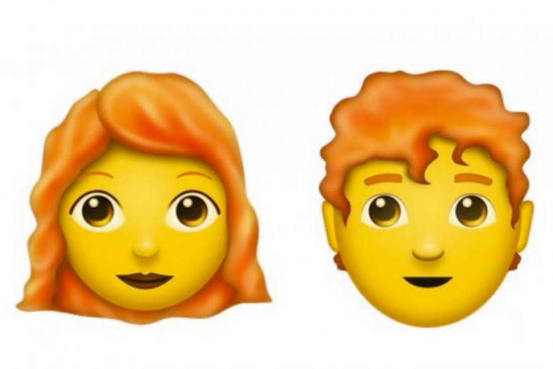 Pelirrojos, peinados afro y pelados: estos son algunos de los nuevos emojis de 2018