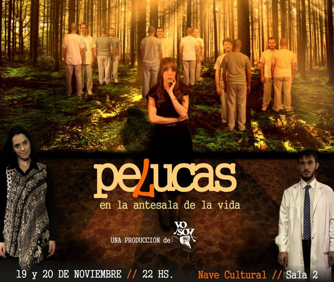 Estrena "Pelucas, en la antesala de la vida" en la Nave Cultural.