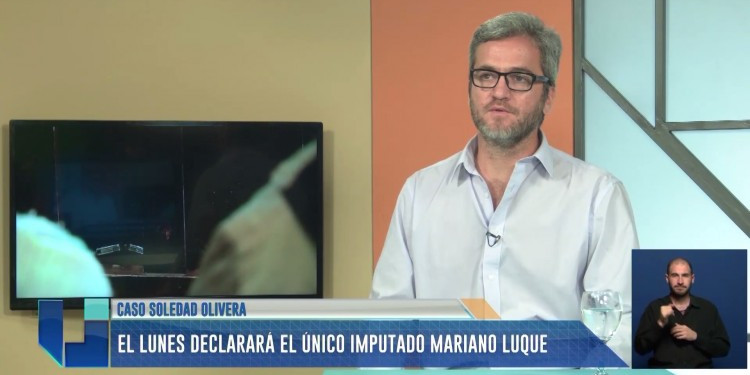 Caso Soledad Olivera: declarará el único imputado, Mariano Luque