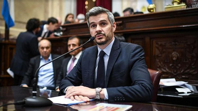 imagen Peña expone el informe de gestión en el Senado