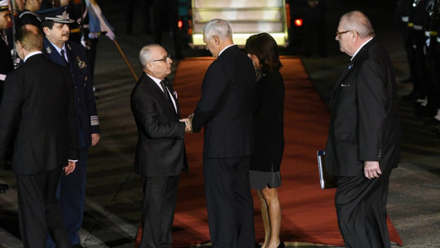 imagen Macri recibe al vicepresidente de Estados Unidos