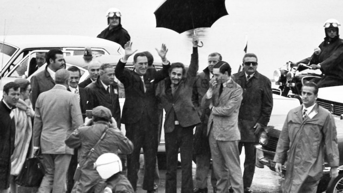 Se cumplen 50 años del retorno de Juan Domingo Perón a la Argentina