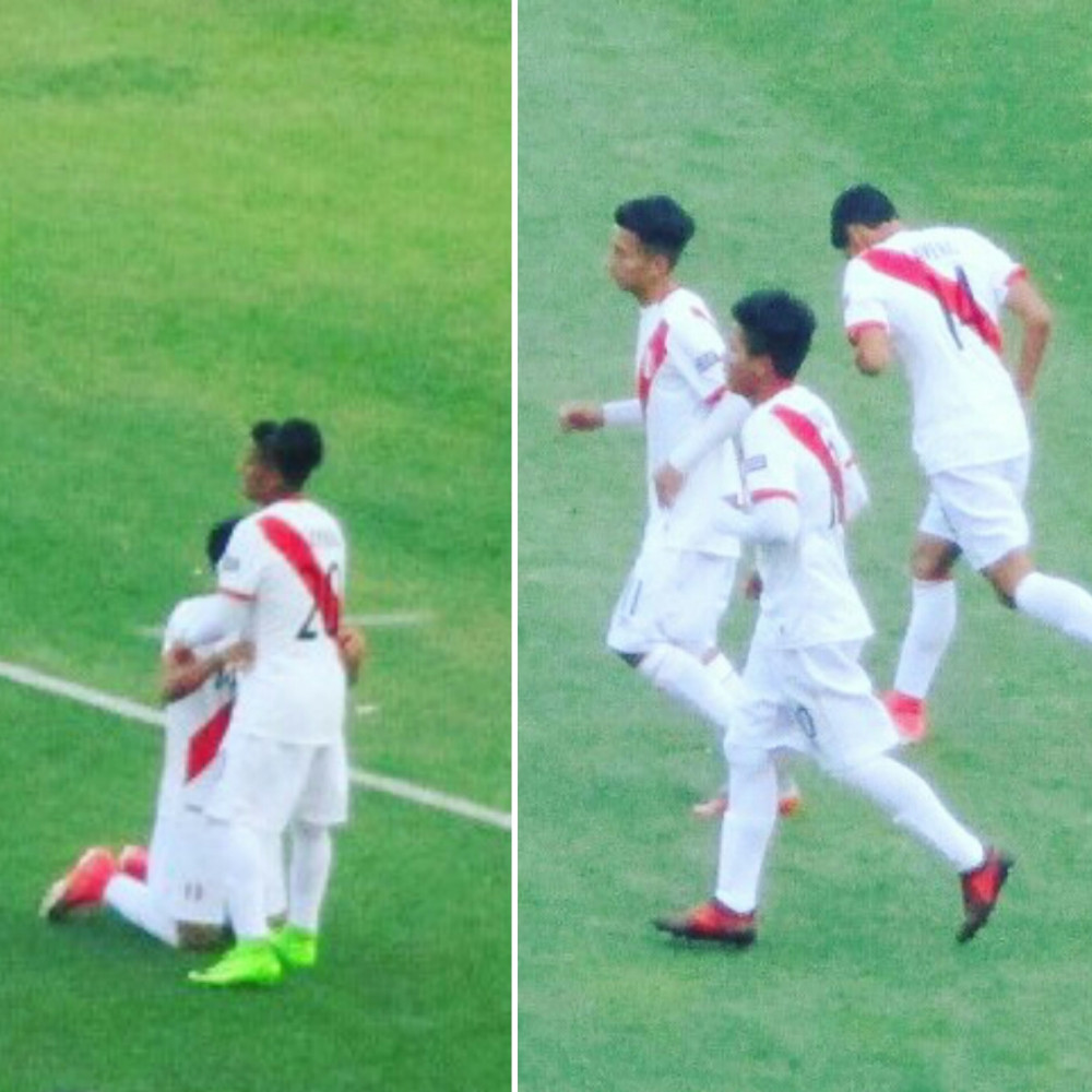 Perú consiguió su primera victoria en el Sudamericano 